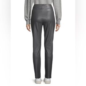 Genuine leather lamb skin pull on pants